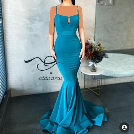 مدل لباس شب دنباله دار