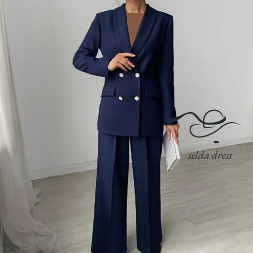 مدل جدید کت و شلوار رسمی زنانه