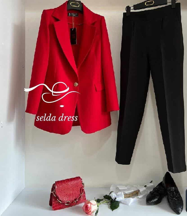 مدل جدید کت و شلوار زنانه