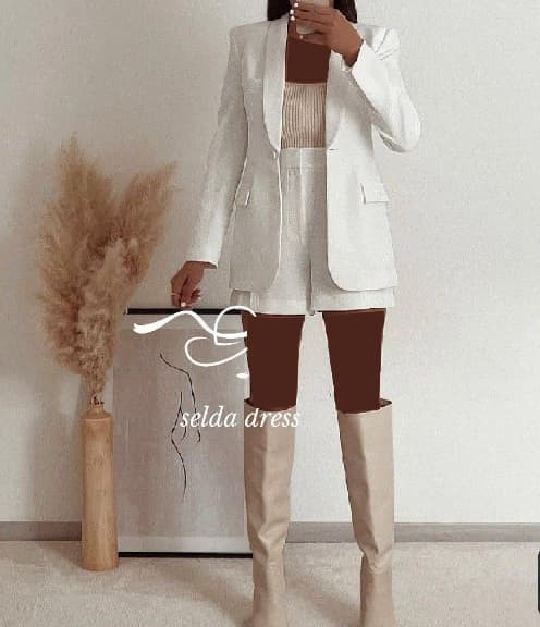 مدل کت و شلوارک ترک دخترانه