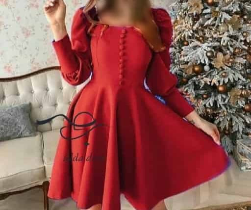 مدل لباس مجلسی کوتاه ساده شیک