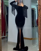 مدل لباس مجلسی مخمل لاکچری