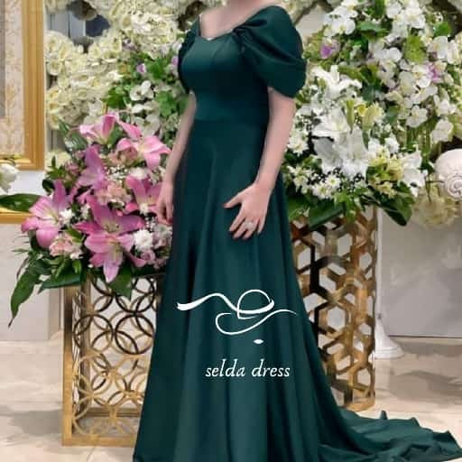 خرید مدل لباس مجلسی جدید دنباله دار ترک