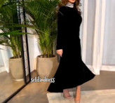 خرید لباس مجلسی زنانه مخمل