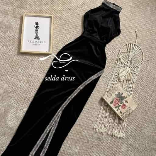 مدل پیراهن مجلسی مخمل