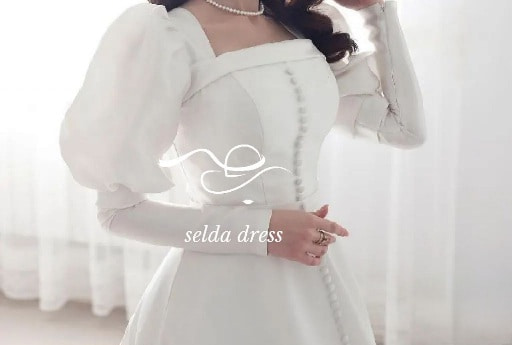 لباس نامزدی پفی شیک