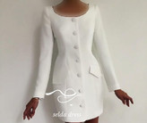 مانتو کرپ ساده شیک جدید