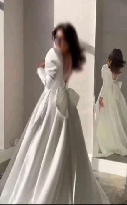 لباس عروس ساده