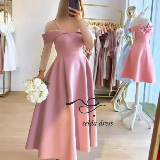 کالکشن جدید لباس های مجلسی میدی ترک