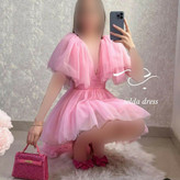 خرید لباس مجلسی توری کوتاه و مینی