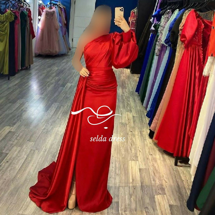 لباس مجلسی قرمز مراسم حنا و بله برون