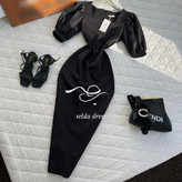 خرید لباس مجلسی ساده مشکی