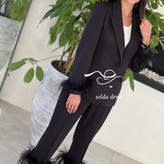 خرید کت و شلوار پردار