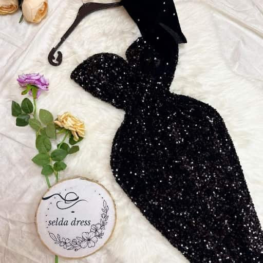 مدل لباس شاین دار لمه