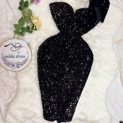 لباس مجلسی کوتاه لمه