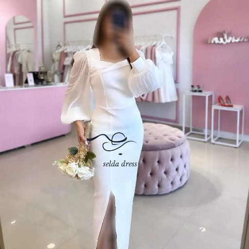 قیمت لباس شب لاکچری سفید