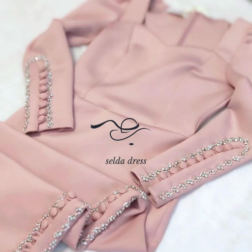 لباس عروسی گلبهی شیک