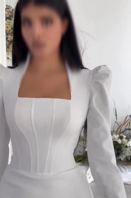 لباس شب پوشیده دخترانه دنباله دار