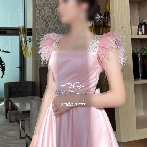 مدل لباس مجلسی کوتاه ساتن