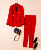 کت و شلوار قرمز