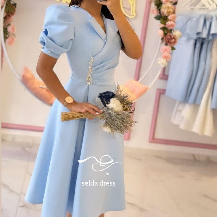 پیراهن مجلسی کوتاه زنانه