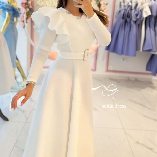 قیمت لباس مجلسی بلند کرپ