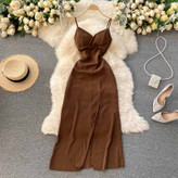 لباس مجلسی قهوه ای