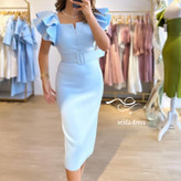 مدل پیراهن مجلسی کوتاه کرپ