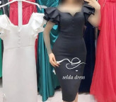 مدل پیراهن مجلسی کوتاه کرپ