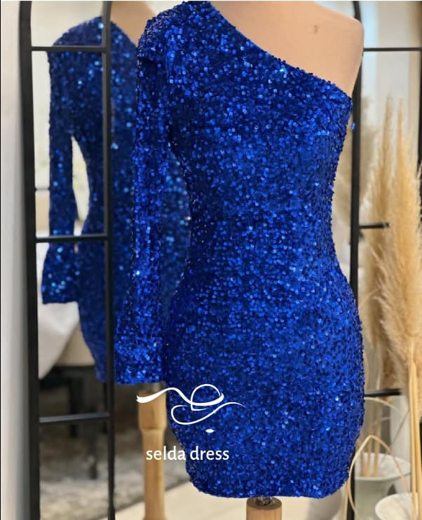 لباس مجلسی یقه رومی پولکی