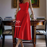 مدل لباس مجلسی دکلته ساتن