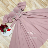 لباس عروسی کرپ کلوش