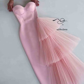 لباس مجلسی صورتی خاص