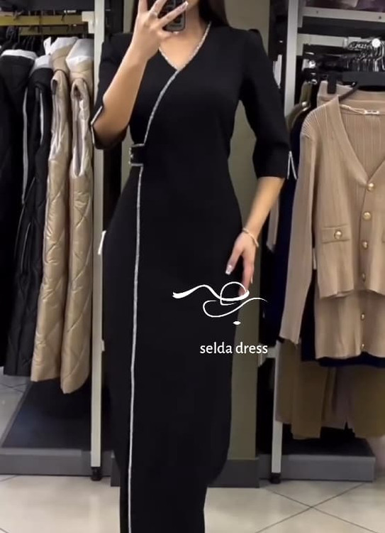 پیراهن مجلسی مشکی مزون معتبر مزون تهران