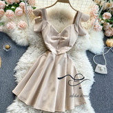 مدل لباس مجلسی مینی سبز