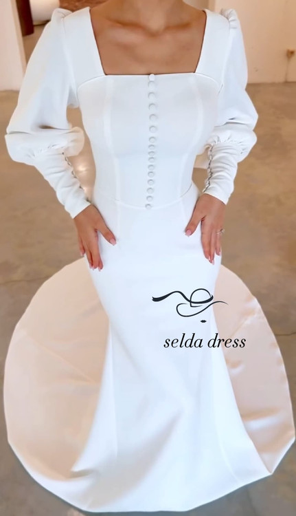 قیمت لباس شب کرپ سفید