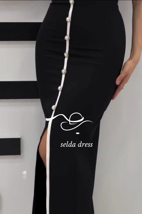 مجلسی شیک مشکی کرپ