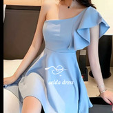 لباس شب آبی آسمانی