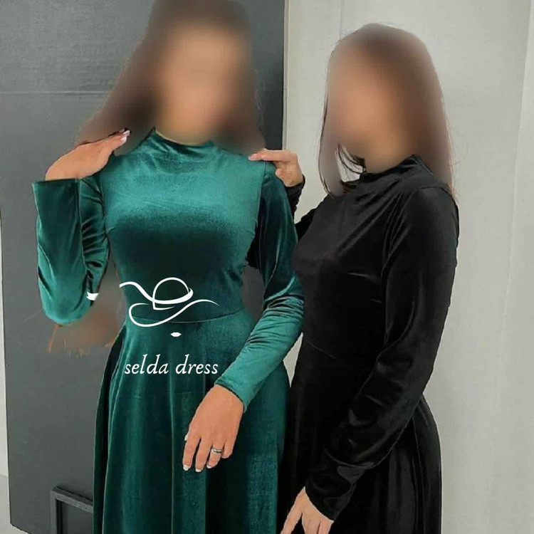 مجلسی مخملی پوشیده