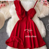 مدل جدید لباس مجلسی مینی ترک کرپ جدید ۱۴۰۲