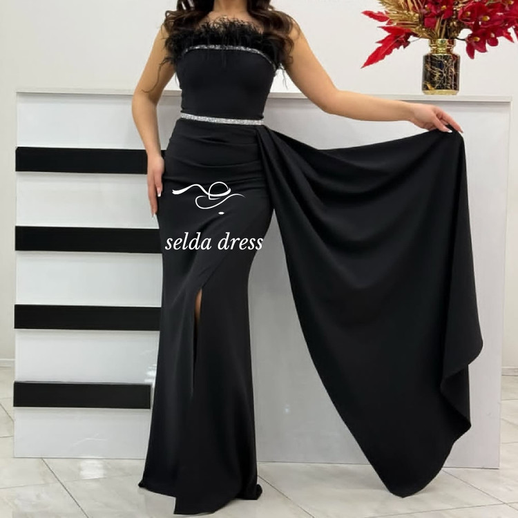 مجلسی مشکی بلند