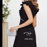 لباس مجلسی کوتاه سفید شیک