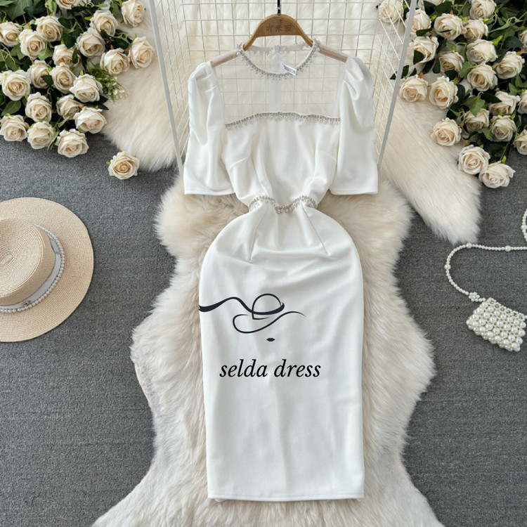 مجلسی کرپ سفید