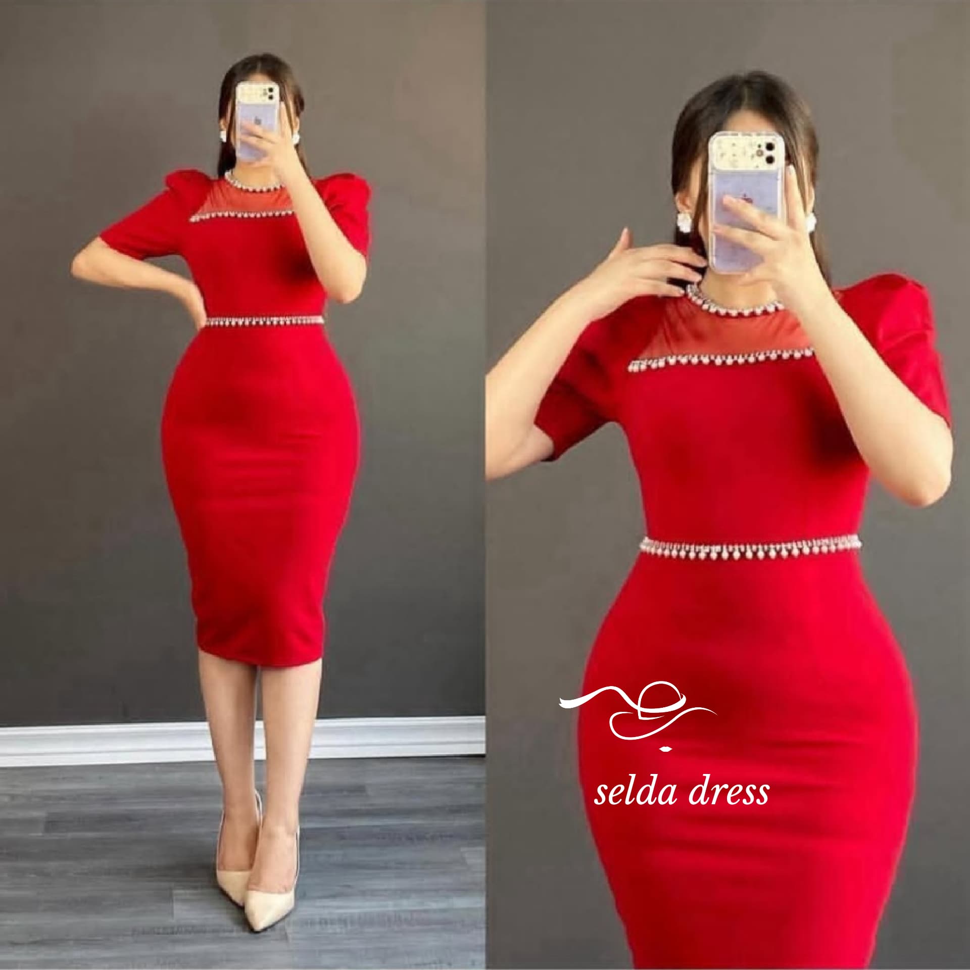 لباس مجلسی پوشیده کوتاه