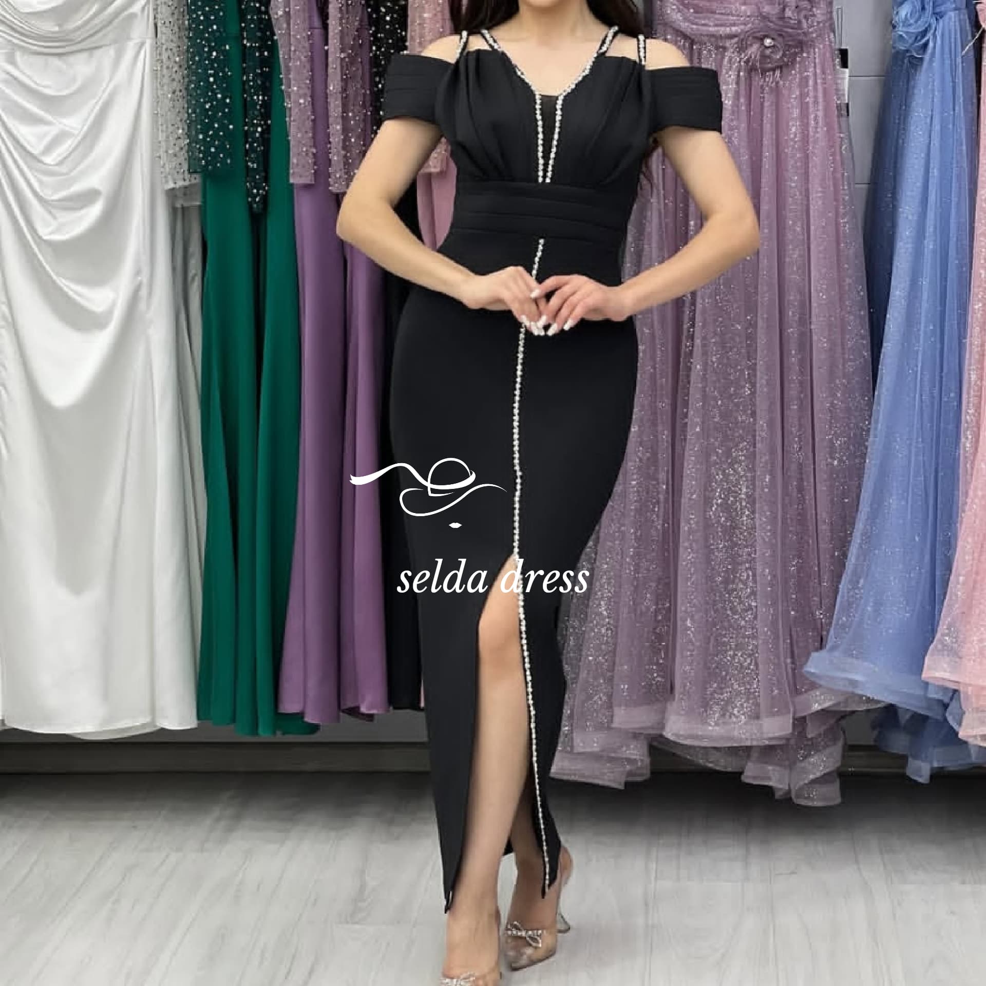 لباس عروسی مشکی خاص