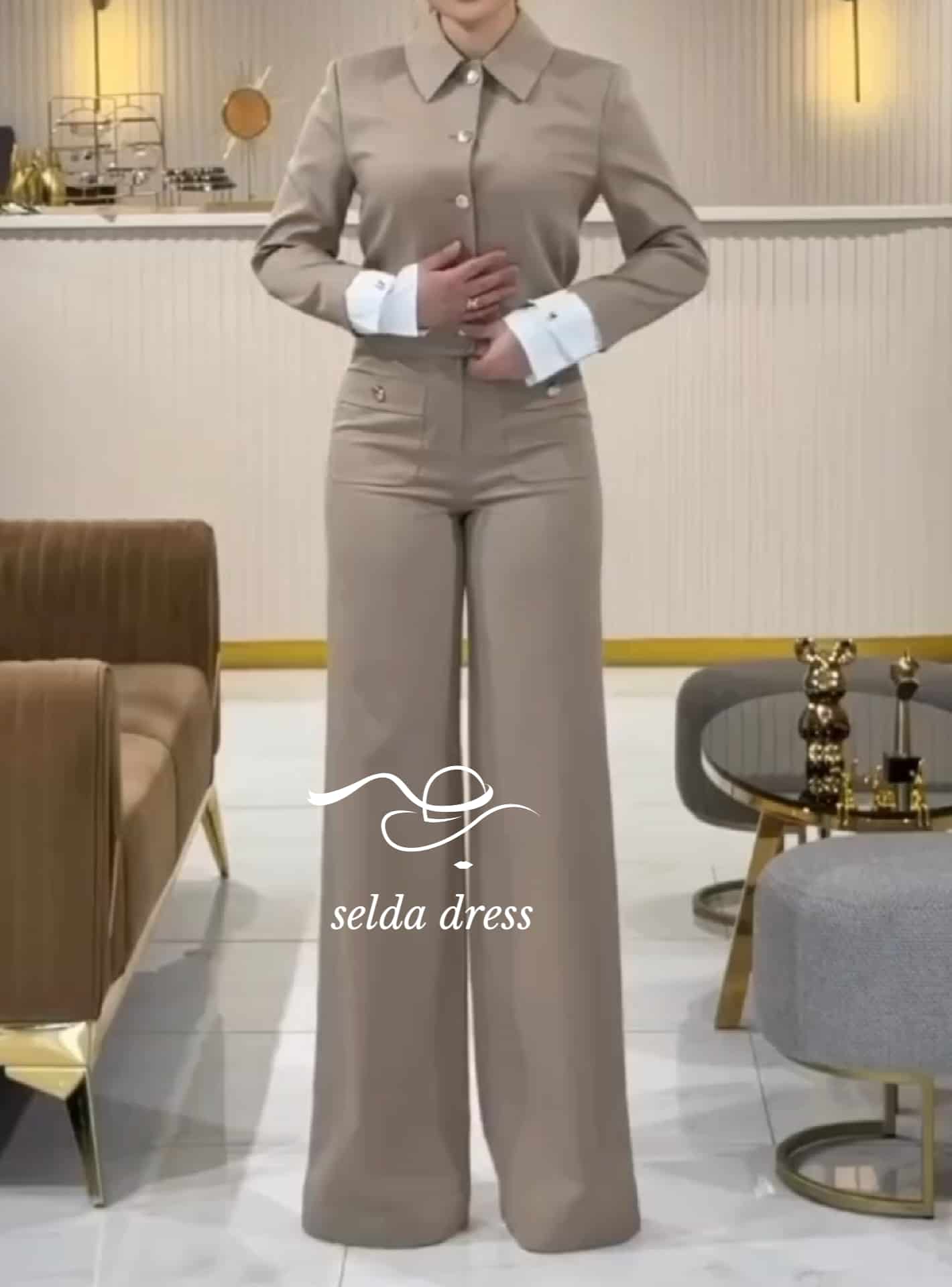 خرید کت و شلوار زنانه مجلسی