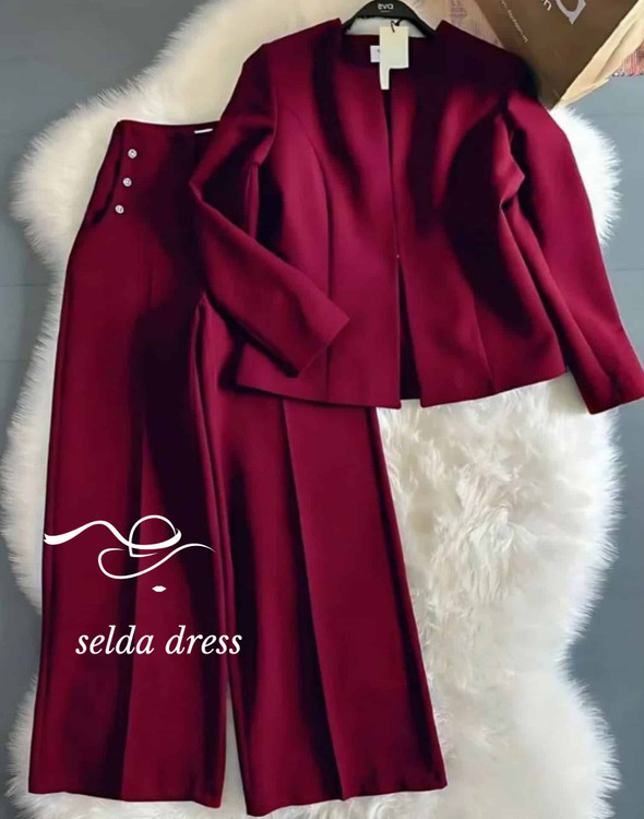 مدل جدید کت و شلوار زنانه مجلسی