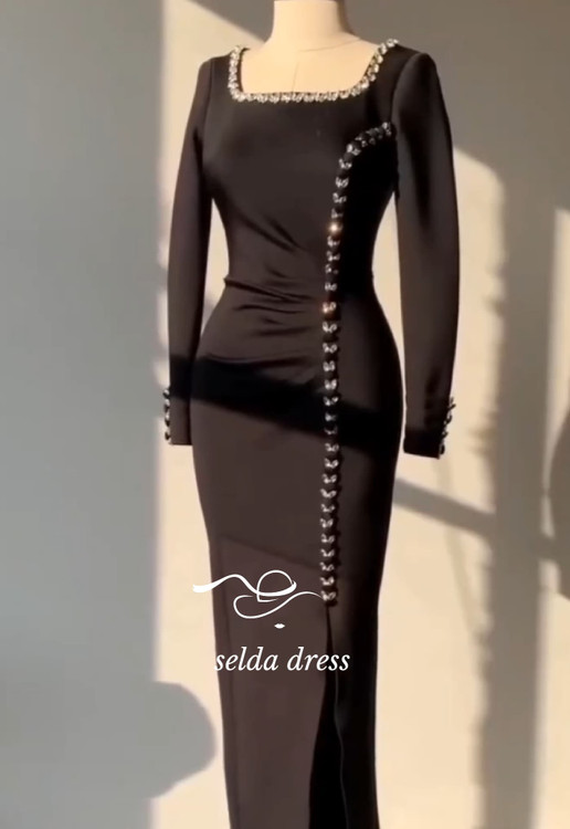 لباس شب پوشیده شیک