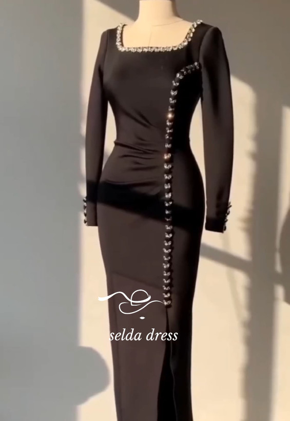 لباس شب پوشیده شیک