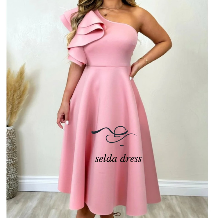 لباس مجلسی کوتاه گلبهی